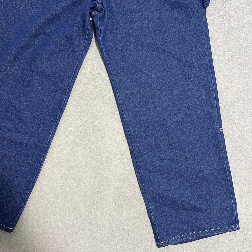 Southpole Baggy Carpenter Jeans Denim Embroidered Logo Blue Mens Size W38 L32 - Picture 11 of 16